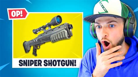 Fortnite S SNIPER SHOTGUN YouTube