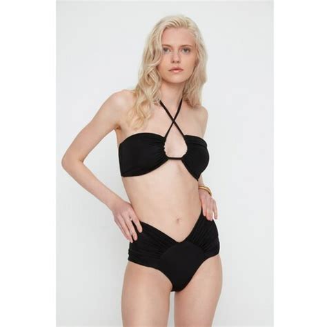 Trendyol X Moeva Black Halterneck Bikini Set Eponuda