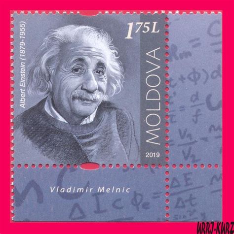 Moldova 2019 Famous People Scientist Physicist Nobel Prize Winner A