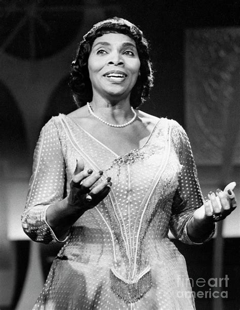 Contralto Singer Marian Anderson By Bettmann