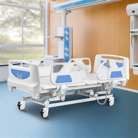 B E Portable Casters Function Adjustable Folding Clinic Furniture