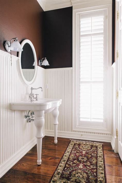 How Beadboard Bathroom Walls Can Make This Space Feel Welcoming