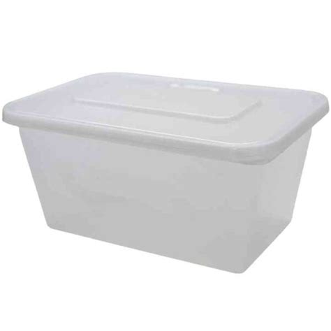 Oz Plastic Deli Container With Lid Divan Packaging