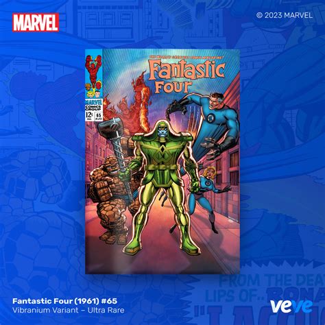 Marvel Digital Comics Fantastic Four Veve Digital