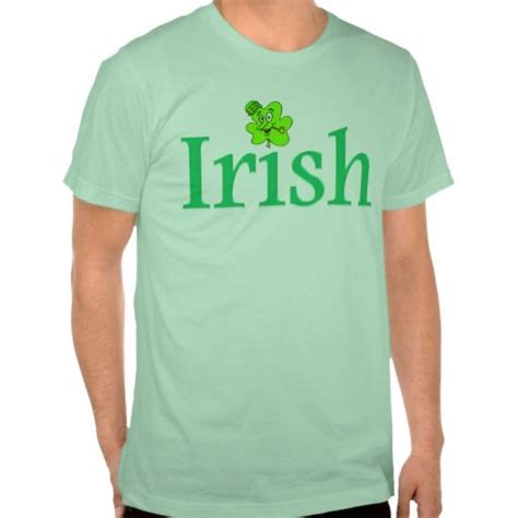 Shamrock Irish Tees Zazzle Shirts T Shirt Shirt Designs