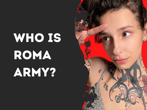 Who Is Roma Army All You Need To Know About The Tiktok Star