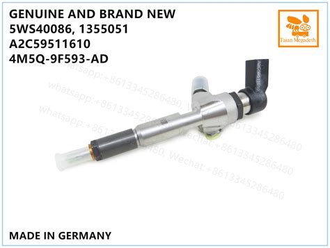 Genuine And Brand New Fuel Injector Assy 5ws40086 1355051 A2c59511610