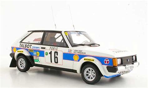 Modellino In Miniatura Talbot Sunbeam 1 18 IXO Lotus No 6 RAC Rallye