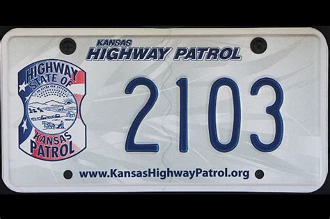 Kansas State Trooper Plates