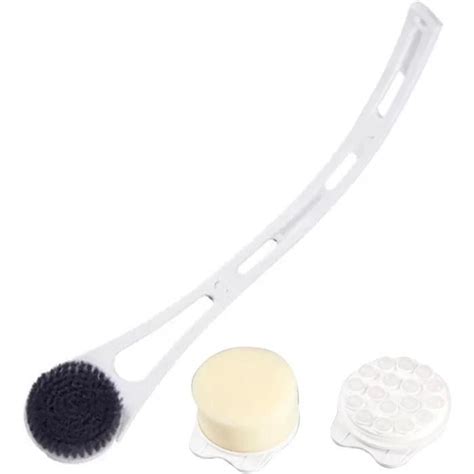 Brosse Dorsale Long Manche Pour Douche Trahoo Brosse De Bain Pour