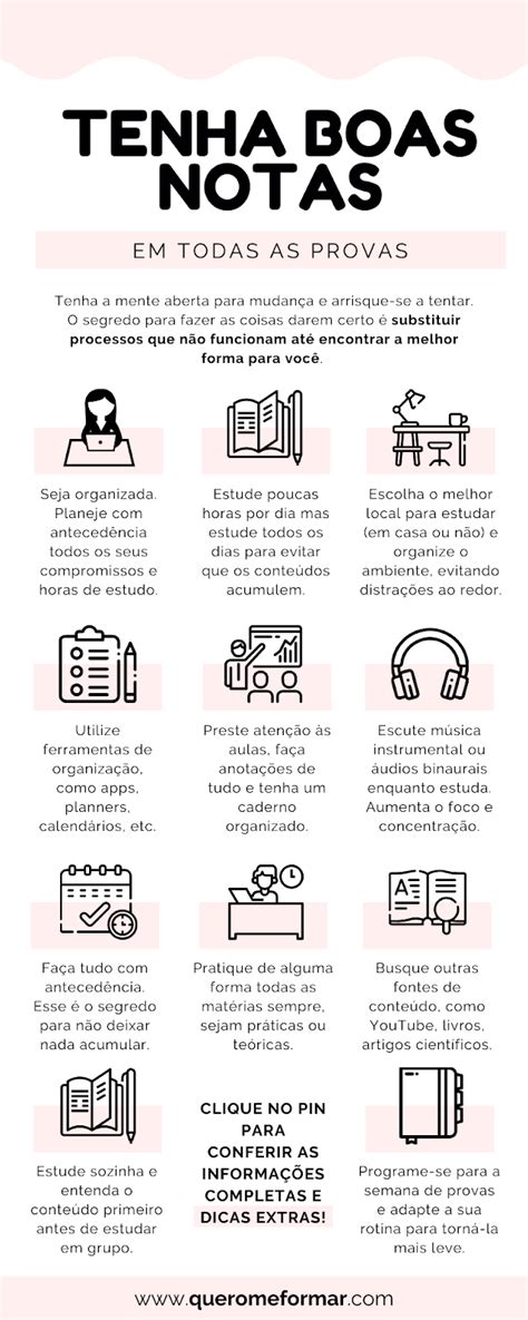 Dicas Sobre O Que Fazer Para Ter Boas Notas Na Escola E Faculdade