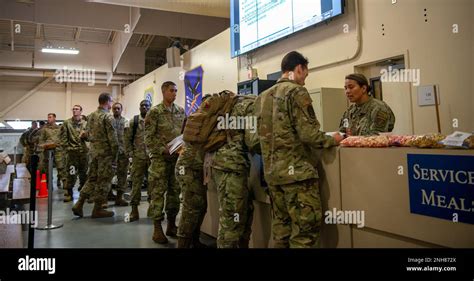 Airmen From The Rd Wing Proceed Through The Pre Deployment Function