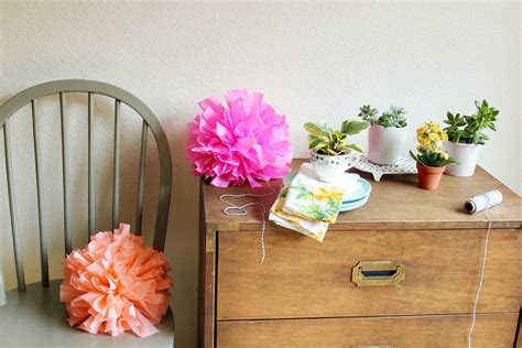 Diy Crepe Paper Poms The Sweetest Occasion