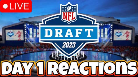 2023 Nfl Draft Day 1 Watch Party And Reactions Youtube