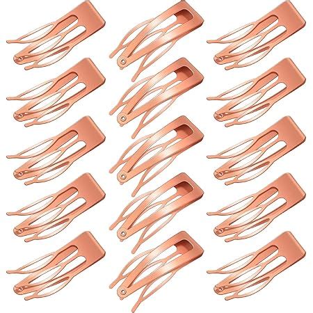 Amazon Pieces Double Grip Hair Clips Metal Snap Hair Clips