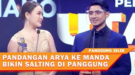 DAPAT PENGHARGAAN ARYA SALOKA BERIKAN KATA KATA HANGAT UNTUK AMANDA