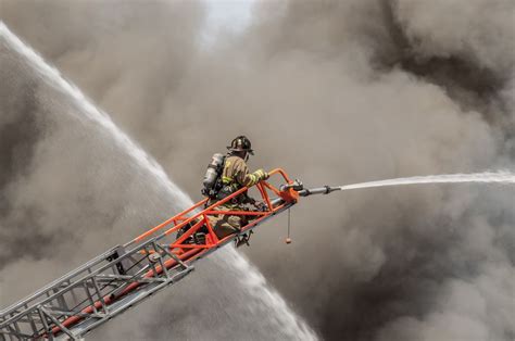 Firefighter At A Historic Fire In Gonic New Hampshire Smithsonian