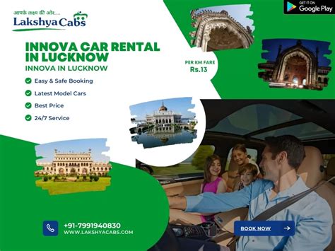 Book The Best Innova Car Rental In Lucknow Lakshyacabs