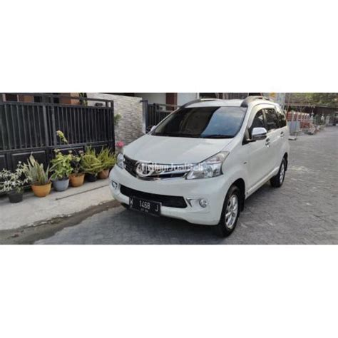 Mobil Toyota Avanza Type G At Putih Bekas Pajak Jalan Di