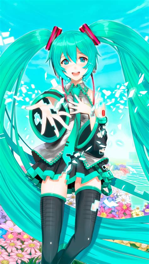 Cute Miku Hatsune Wallpaper Romanpuzzle