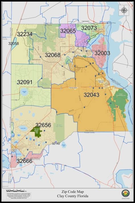 Clay County Fl Zip Code Map - Dorisa Josephina