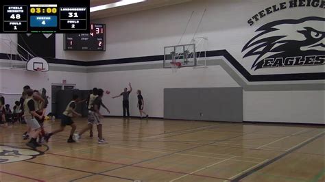 Sr Boys Basketball Steele Heights Vs Londonderry Pt 3 Youtube