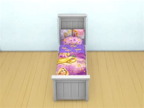 Arisha 214s Rapunzel Child Bed Parenthood Needed Kid Beds Sims 4