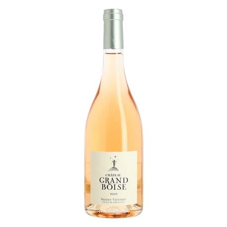 Château GRAND BOISE Côte de Provence Rosé Sainte Victoire 2023 BIO 75 cl