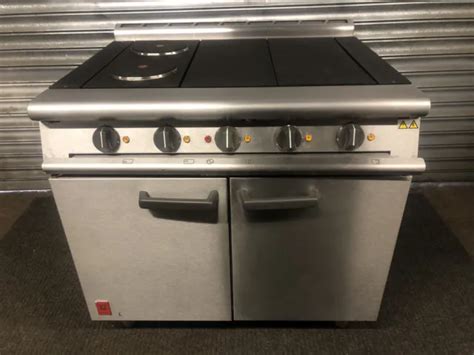 ELECTRIC FALCON E3101 4HP Dominator Plus 4 Hotplate Range Commercial