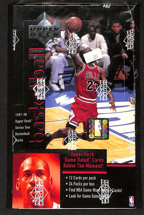 Lot Detail 1997 98 Upper Deck Series One Basketball Sealed Unopened