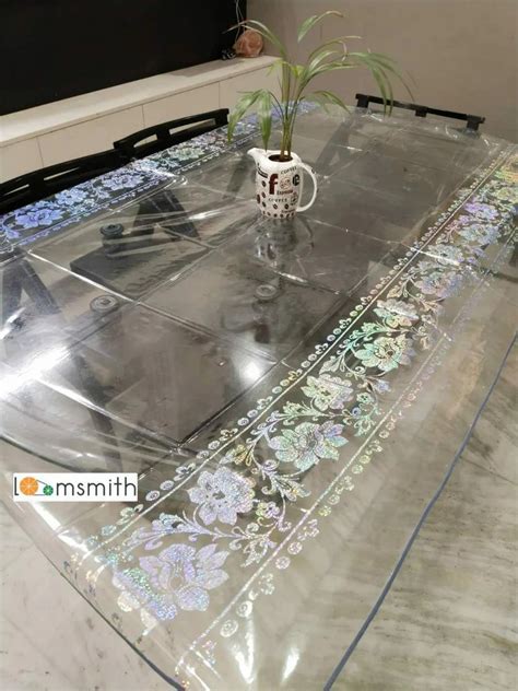 Rectangular Transparent Table Covers Size 60x90 At Rs 550 Piece In