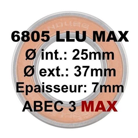 Roulement Enduro Bearings Llu Max X X