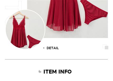 Lovito Sexy Lace High Waist Deep V Neck Nighties Sleepwear Lingerie Set L X Shopee Philippines