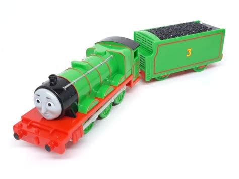 Thomas Friends Trackmaster Motorized Train Engine Talking Henry