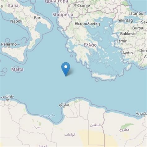 Terremoto Forte Scossa Di In Mare Tra Italia E Grecia Avvertita