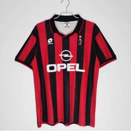 Camisa Retr Milan Branca Fut Retro