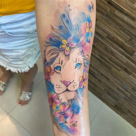 Tatuagem De Le O Flores Tattoos Cheias De Atitude E Beleza