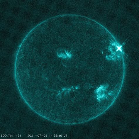 Major X Solar Flare Erupts The First X Class Flare Of Solar Cycle