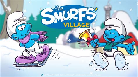 Smurfs Village Mobile Game Winter Update 2022 V2360 Youtube