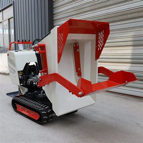 500kgs EPA Small Track Dumper Euro V Engine Garden Hydraulic Mini