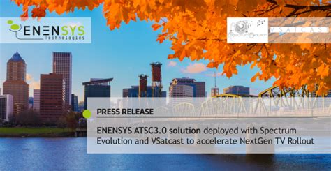 Enensys Atsc Solution Deployed With Spectrum Evolution And Vsatcast