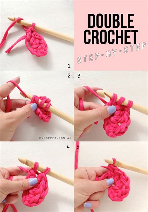 Double Crochet Step By Step