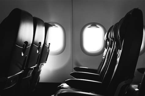 Premium Photo Side View Of Empty Passenger Seats In The Cabin