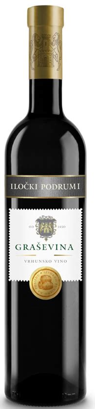 Iločki podrumi Vrhunsko vino Graševina 0 75l Bazzar hr