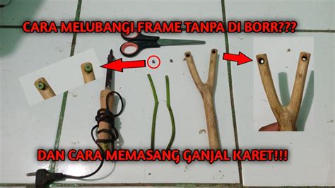 WOW BEGINI CARA MEMBUAT LUBANG FRAME KETAPEL TANPA DI BORR DAN CARA