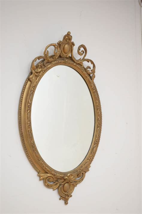 Antiques Atlas Victorian Oval Wall Mirror