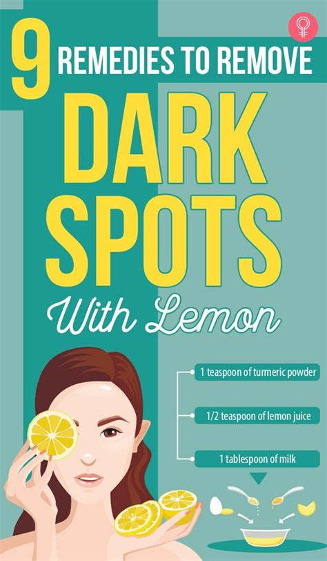 How To Use Lemon Juice For Dark Spots On Face 10 Natural Ways Dark Spots On Face Remove