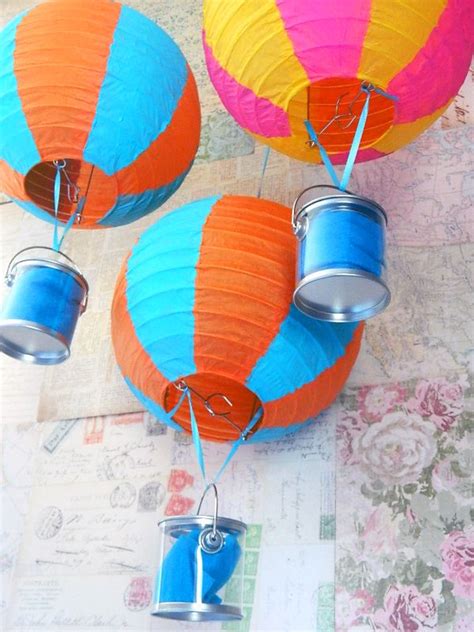 Hot Air Balloon Paper Lantern Decorate For Baby Room Hot Air