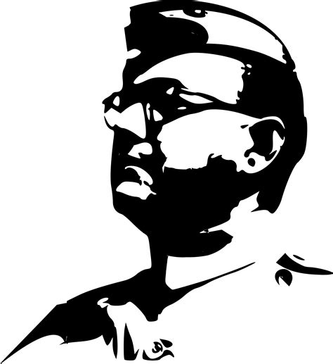 Clipart Netaji Subhas Chandra Bose