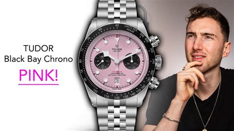 New Tudor Black Bay Chrono Pink First Look Youtube